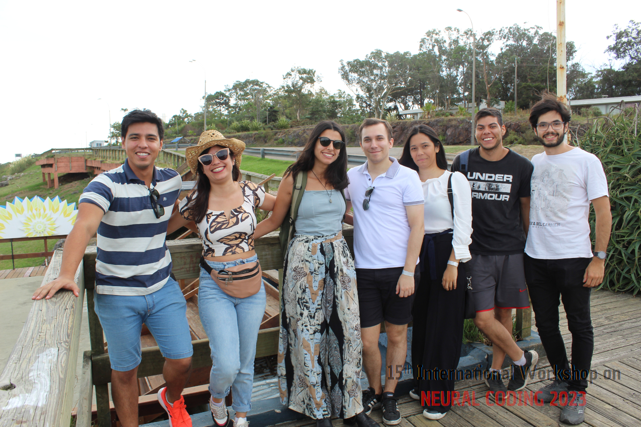 Travel awardees participate in the day trip to Punta del Este